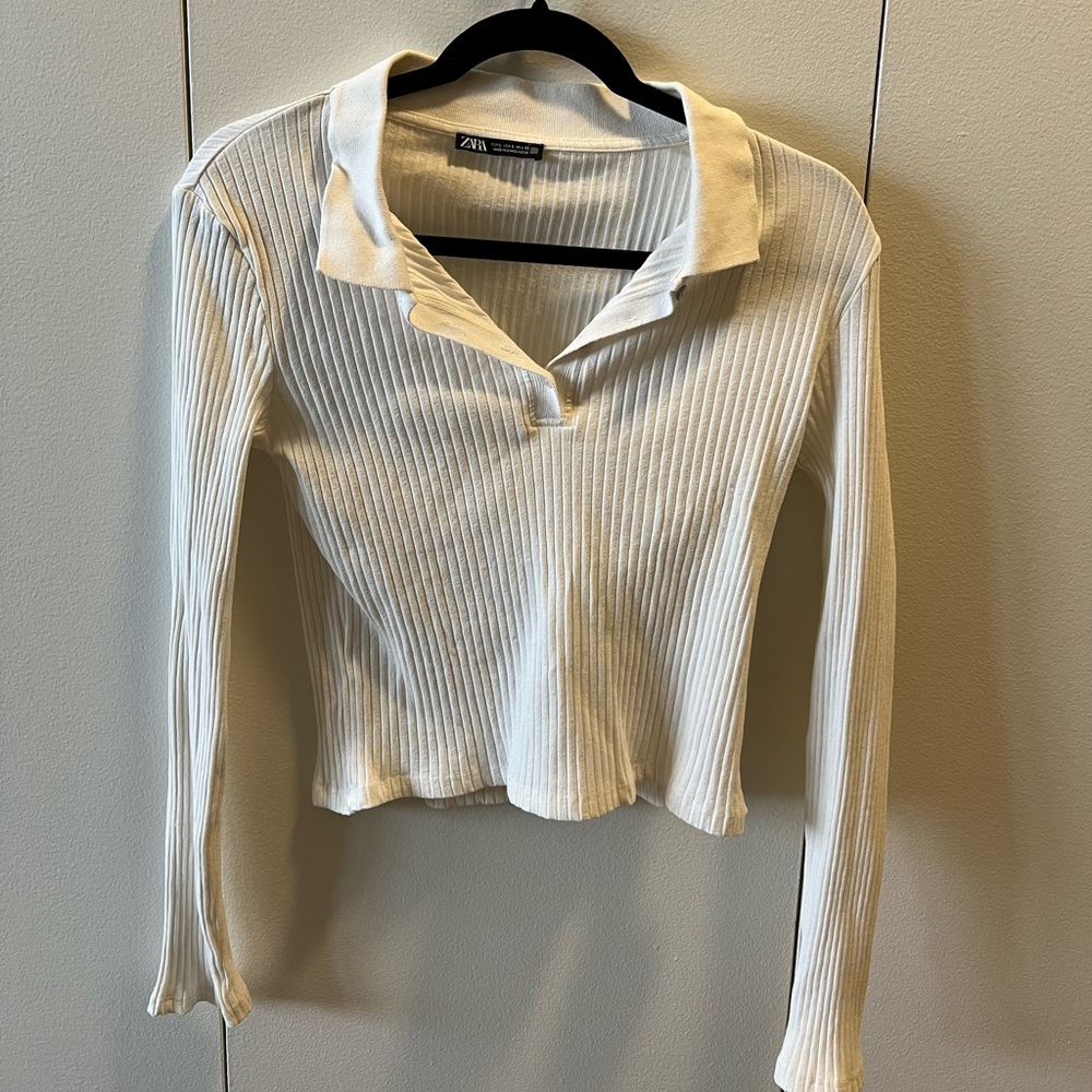 Zara Long Sleeve Button Up